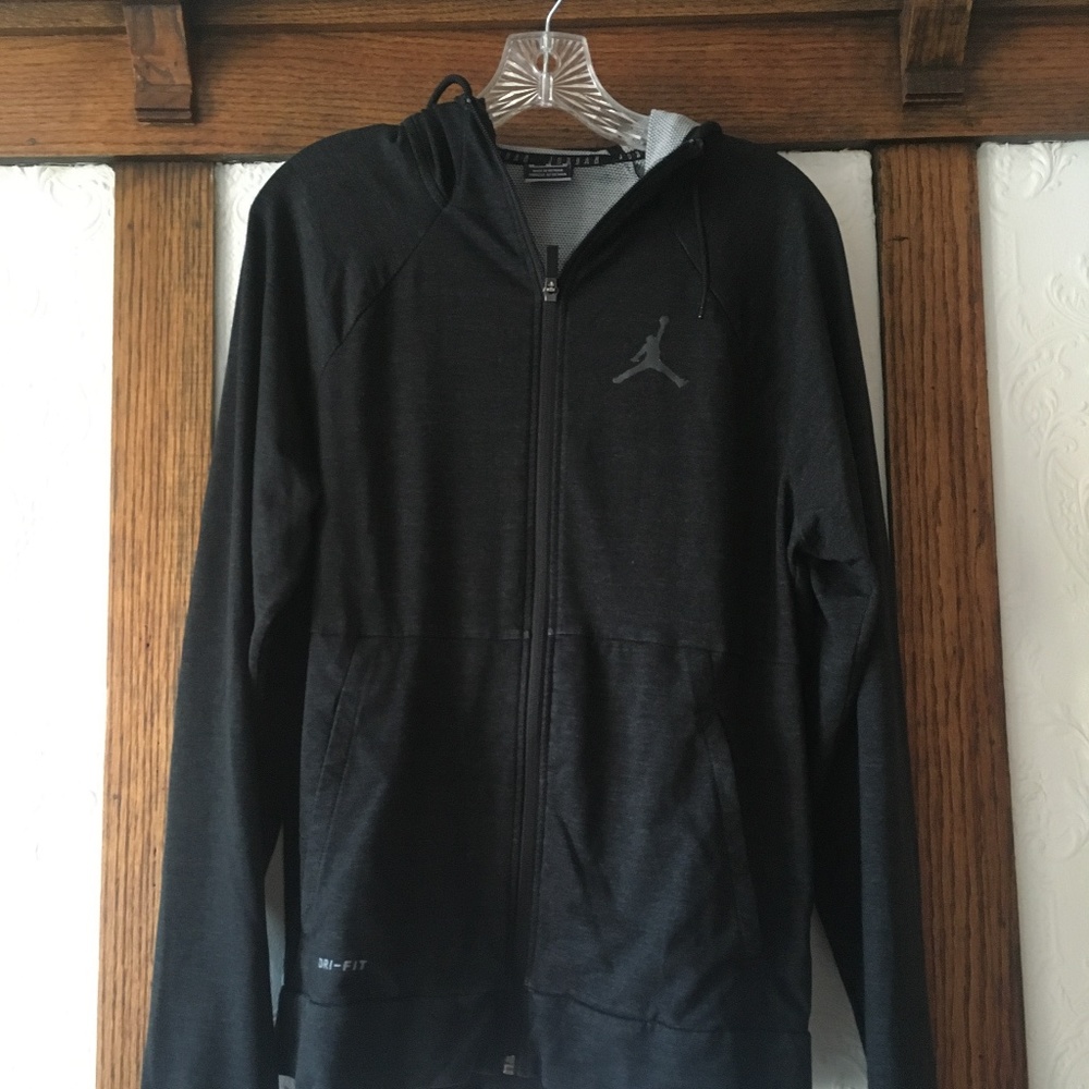 dri-fit Jordan zip-up hoodie